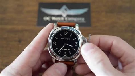 how to wind a Panerai